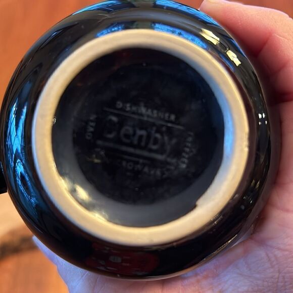 Set of 2  Denby England Jet Beaker Mugs - Picture 5 of 5